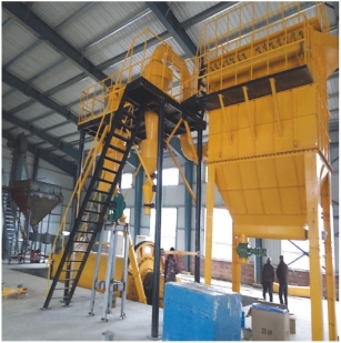 Min Jie Ball Grinding Dry Grinding Grading Production Line
